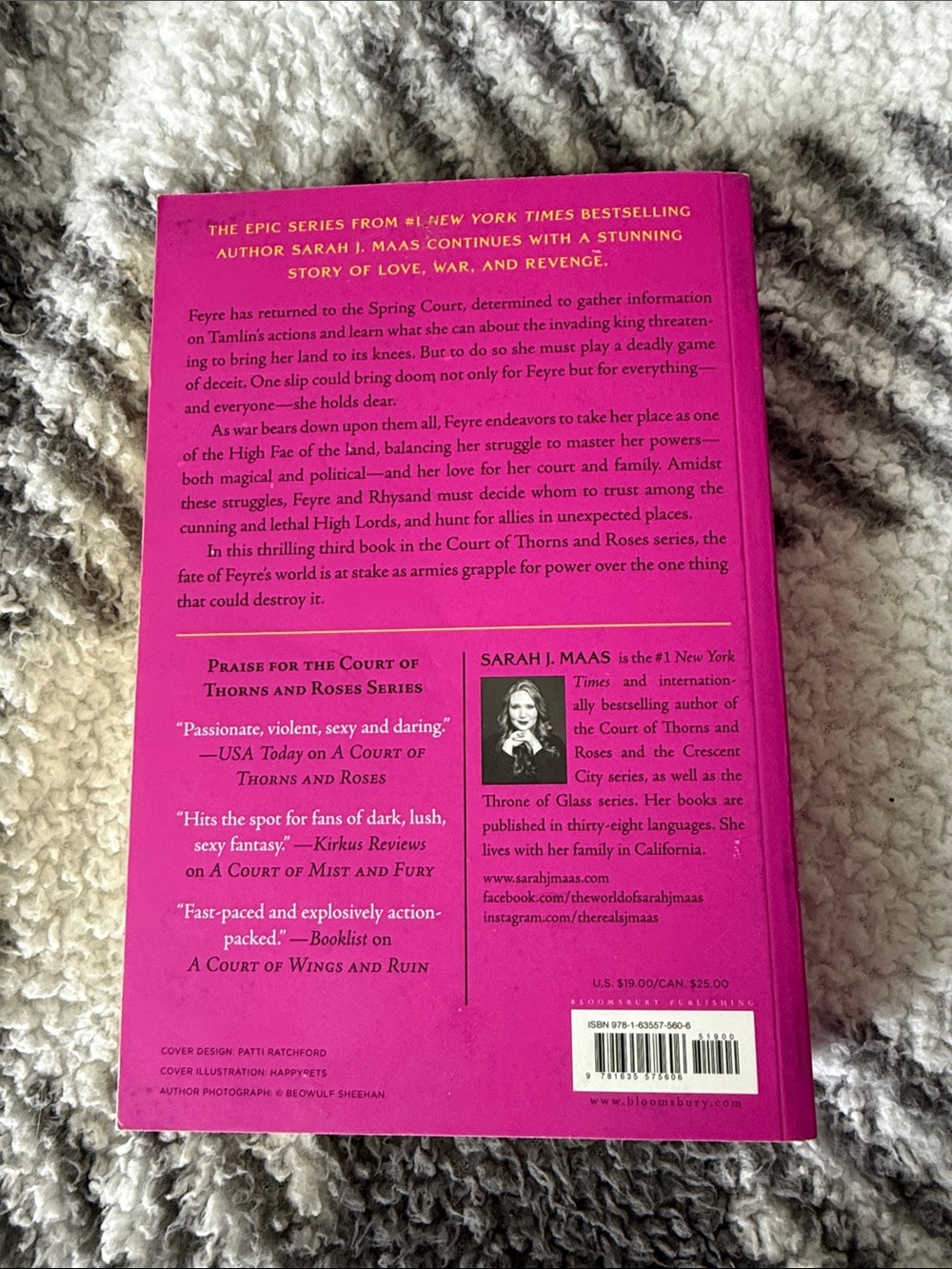 A Court of Wings and Ruin by Sarah J. Maas paperback copy! - Picture 3 of 3